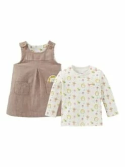 Brandneu 😍 Bekleidung Bornino 2-tlg. Set Kleid Und 👕 Shirt Igel In Braun Günstig Kaufen 🥰 -Günstiges bornino Geschäft bornino 2 tlg set kleid und shirt igel in braun 2