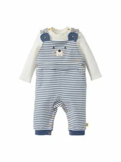 Rabatt 😉 Bekleidung Bornino 2-tlg. Set Latzhose Und 👕 Shirt Bär In Blau Günstig Kaufen 🛒