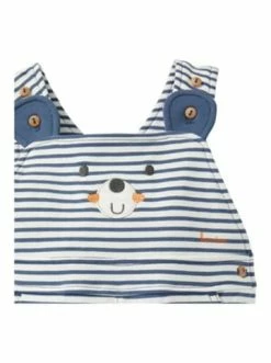 Rabatt 😉 Bekleidung Bornino 2-tlg. Set Latzhose Und 👕 Shirt Bär In Blau Günstig Kaufen 🛒 -Günstiges bornino Geschäft bornino 2 tlg set latzhose und shirt bar in blau 5