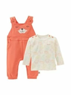 Coupon 🧨 Bekleidung Bornino 2-tlg. Set Latzhose Und 👚 Shirt Gepard In Orange Günstig Kaufen 🧨 -Günstiges bornino Geschäft bornino 2 tlg set latzhose und shirt gepard in orange 2