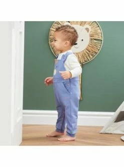 Auslauf 🛒 Bekleidung Bornino 2-tlg. Set Latzhose Und 👕 Shirt Tiger In Blau Günstig Kaufen 🔔 -Günstiges bornino Geschäft bornino 2 tlg set latzhose und shirt tiger in blau 9