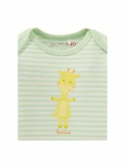 Neu 👍 Bekleidung Bornino 2er-Pack Bodys Kurzarm Elefant Giraffe In Gelb Günstig Kaufen 🔔 -Günstiges bornino Geschäft bornino 2er pack bodys kurzarm elefant giraffe in gelb 3