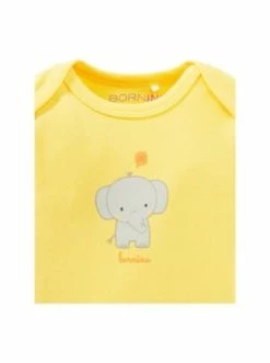 Neu 👍 Bekleidung Bornino 2er-Pack Bodys Kurzarm Elefant Giraffe In Gelb Günstig Kaufen 🔔 -Günstiges bornino Geschäft bornino 2er pack bodys kurzarm elefant giraffe in gelb 6