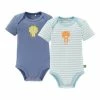 Blitzangebot 🤩 Bekleidung Bornino 2er-Pack Bodys Kurzarm Löwe Tiger In Blau Günstig Kaufen 🔔 -Günstiges bornino Geschäft bornino 2er pack bodys kurzarm lowe tiger in blau