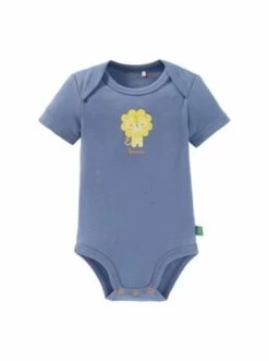 Blitzangebot 🤩 Bekleidung Bornino 2er-Pack Bodys Kurzarm Löwe Tiger In Blau Günstig Kaufen 🔔 -Günstiges bornino Geschäft bornino 2er pack bodys kurzarm lowe tiger in blau 4
