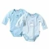 Neu 🌟 Bekleidung Bornino 2er-Pack Bodys Langarm In Hellblau Günstig Kaufen 🔔 -Günstiges bornino Geschäft bornino 2er pack bodys langarm in hellblau