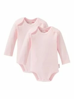 Schlussverkauf ⌛ Bekleidung Bornino 2er-Pack Bodys Langarm In Rosa Günstig Kaufen ⭐