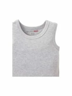 Rabatt 🤩 Bekleidung Bornino 2er-Pack Bodys Ohne Arm In Grau Günstig Kaufen 🔔 -Günstiges bornino Geschäft bornino 2er pack bodys ohne arm in grau 3