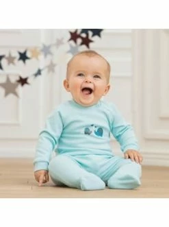 Beste Bewertungen von 👏 Bekleidung Bornino 2er-Pack Schlafoveralls Elefant In Blau Günstig Kaufen ✔️ -Günstiges bornino Geschäft bornino 2er pack schlafoveralls elefant in blau 3