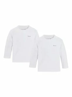 Besorgen 😀 Bekleidung Bornino 2er-Pack 👚 Shirts Langarm In Weiß Günstig Kaufen 👍