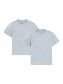 Auslauf 🥰 Bekleidung Bornino 2er-Pack T-Shirts In Grau Günstig Kaufen 🤩