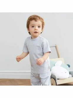 Auslauf 🥰 Bekleidung Bornino 2er-Pack T-Shirts In Grau Günstig Kaufen 🤩 -Günstiges bornino Geschäft bornino 2er pack t shirts in grau 4