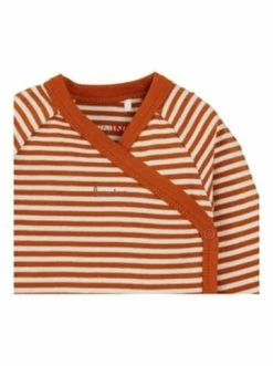 Besorgen ⭐ Bekleidung Bornino 2er-Pack Wickelbodys Langarm Blätter In Orange Günstig Kaufen ⭐ -Günstiges bornino Geschäft bornino 2er pack wickelbodys langarm blatter in orange 3