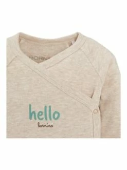 Rabatt 🔔 Bekleidung Bornino 2er-Pack Wickelbodys Langarm Hello In Mehrfarbig Günstig Kaufen ❤️ -Günstiges bornino Geschäft bornino 2er pack wickelbodys langarm hello in mehrfarbig 6