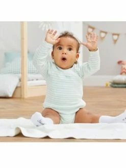 Aktion 😍 Bekleidung Bornino 2er-Pack Wickelbodys Langarm In Mehrfarbig Günstig Kaufen 🥰 -Günstiges bornino Geschäft bornino 2er pack wickelbodys langarm in mehrfarbig 7