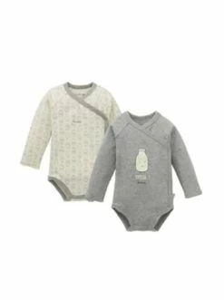 Besorgen 👍 Bekleidung Bornino 2er-Pack Wickelbodys Langarm In Mehrfarbig Günstig Kaufen 👍