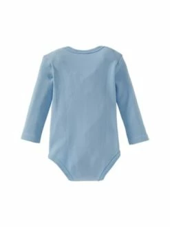Blitzangebot ⭐ Bekleidung Bornino 3er-Pack Bodys Langarm In Blau Günstig Kaufen 😉 -Günstiges bornino Geschäft bornino 3er pack bodys langarm in blau 2