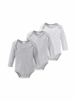 Beste Bewertungen von 🎁 Bekleidung Bornino 3er-Pack Bodys Langarm In Grau Günstig Kaufen 😀