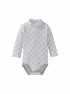 Auslauf 😀 Bekleidung Bornino 3er-Pack Bodys Langarm Mit Rollkragen In Grau Günstig Kaufen 🤩 -Günstiges bornino Geschäft bornino 3er pack bodys langarm mit rollkragen in grau 4