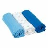 Brandneu ⭐ Pflege Bornino 3er-Pack Mullwindeln 80x80 Cm In Blau Günstig Kaufen 🥰