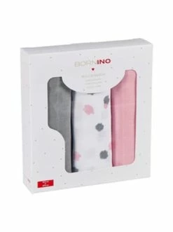Angebote 😍 Pflege Bornino 3er-Pack Mullwindeln 80x80 Cm In Rosa Günstig Kaufen ⌛ -Günstiges bornino Geschäft bornino 3er pack mullwindeln 80x80 cm in rosa 6