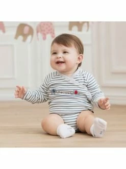 Coupon 👍 Bekleidung Bornino 3er-Pack Wickelbodys Langarm Elefant In Grau Günstig Kaufen 🔥 -Günstiges bornino Geschäft bornino 3er pack wickelbodys langarm elefant in grau 9