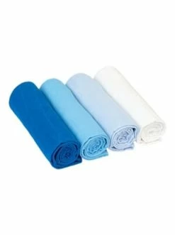 Beste Bewertungen von 🛒 Pflege Bornino 4er-Pack Mullwindeln 80x80 Cm In Blau Günstig Kaufen ⭐