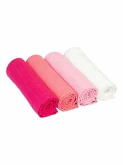 Rabatt ⭐ Pflege Bornino 4er-Pack Mullwindeln 80x80 Cm In Pink Günstig Kaufen 🔥