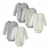 Besorgen 💯 Bekleidung Bornino 5er-Pack Bodys Langarm In Grau Günstig Kaufen 👍 -Günstiges bornino Geschäft bornino 5er pack bodys langarm in grau