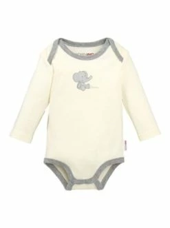 Rabatt 🔥 Bekleidung Bornino 5er-Pack Bodys Langarm Mit Stoffbeutel Elefant In Natur Günstig Kaufen ⌛ -Günstiges bornino Geschäft bornino 5er pack bodys langarm mit stoffbeutel elefant in natur 2