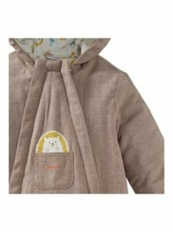 Schlussverkauf 🔔 Bekleidung Bornino Flanelloverall Igel In Braun Günstig Kaufen ❤️ -Günstiges bornino Geschäft bornino flanelloverall igel in braun 2