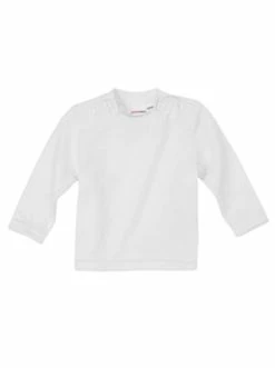 Angebote 🌟 Bekleidung Bornino Nicki-Shirt Langarm In Weiß Günstig Kaufen ✨