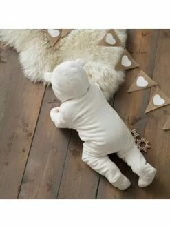 Auslauf ✨ Bekleidung Bornino Plüschoverall In Weiß Günstig Kaufen ⌛ -Günstiges bornino Geschäft bornino pluschoverall in weiss 3