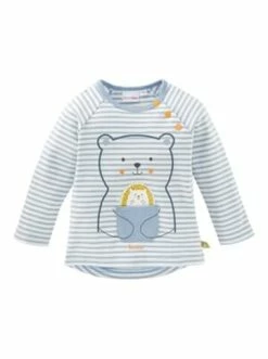 Aktion 😉 Bekleidung Bornino Raglanshirt Langarm Bär Igel In Blau Günstig Kaufen ✔️