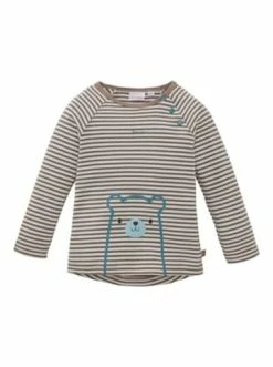 Budget 🥰 Bekleidung Bornino Raglanshirt Langarm Bär In Mehrfarbig Günstig Kaufen 🤩
