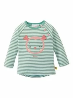 Budget ✔️ Bekleidung Bornino Raglanshirt Langarm Eule In Grün Günstig Kaufen 👍