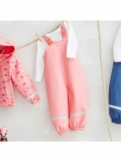 Aktion 😀 Bekleidung Bornino Regenhose Mit Trägern In Rosa Günstig Kaufen 🌟 -Günstiges bornino Geschäft bornino regenhose mit tragern in rosa 3