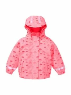 Rabatt 👍 Bekleidung Bornino Regenjacke Mit Kapuze Wolken In Rosa Günstig Kaufen 😀