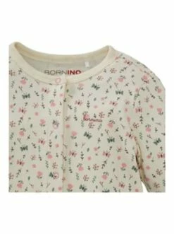Schlussverkauf ✨ Bekleidung Bornino Schlafoverall Blumen Schmetterlinge In Mehrfarbig Günstig Kaufen 🎁 -Günstiges bornino Geschäft bornino schlafoverall blumen schmetterlinge in mehrfarbig 2
