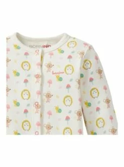 Rabatt 🤩 Bekleidung Bornino Schlafoverall Waldtiere In Weiß Günstig Kaufen 🧨 -Günstiges bornino Geschäft bornino schlafoverall waldtiere in weiss 7