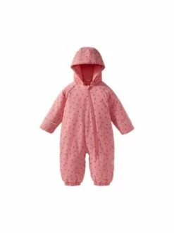 Schlussverkauf ✨ Bekleidung Bornino Schneeoverall Mit Kapuze Sterne In Rosa Günstig Kaufen 😍