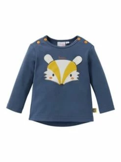 Aktion 😉 Bekleidung Bornino 👕 Shirt Langarm Dachs In Blau Günstig Kaufen 🌟