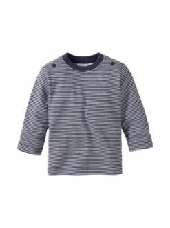 Auslauf 🥰 Bekleidung Bornino 👚 Shirt Langarm In Blau Günstig Kaufen 🥰