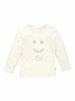 Schlussverkauf ✨ Bekleidung Bornino 👚 Shirt Langarm In Natur Günstig Kaufen 😉