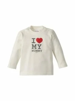 Billig ❤️ Bekleidung Bornino 👕 Shirt Langarm Love In Natur Günstig Kaufen 🧨