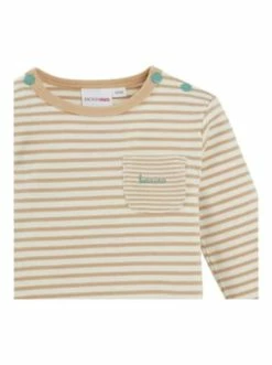 Budget ⭐ Bekleidung Bornino 👚 Shirt Langarm Ringel In Braun Günstig Kaufen 😍 -Günstiges bornino Geschäft bornino shirt langarm ringel in braun 2