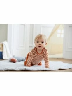 Auslauf 💯 Bekleidung Bornino 👚 Shirt Langarm Ringel In Orange Günstig Kaufen 👍 -Günstiges bornino Geschäft bornino shirt langarm ringel in orange 3