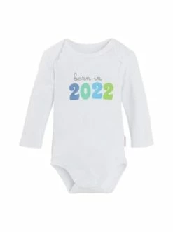 Am billigsten 😍 Bekleidung Bornino Sprüchebody Langarm Born In 2022 In Weiß Günstig Kaufen ✨