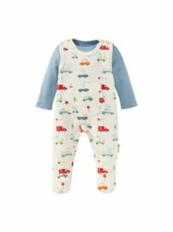 Coupon ❤️ Bekleidung Bornino Strampler-Set Auto In Weiß Günstig Kaufen 🔥