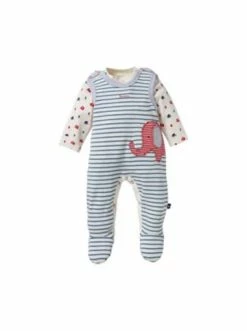 Budget ⭐ Bekleidung Bornino Strampler-Set Elefant In Mehrfarbig Günstig Kaufen ✔️